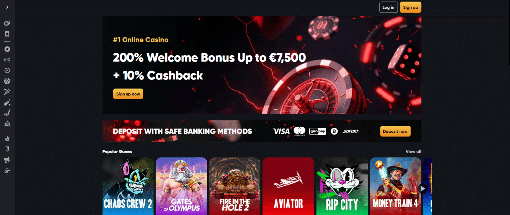 Instant Casino - Bitcoin casinos